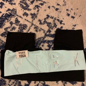 VS PINK CROP LEGGINGS - NWT